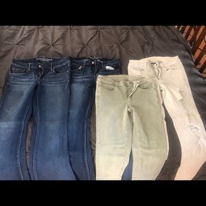 American eagle jeans bundle sz 6